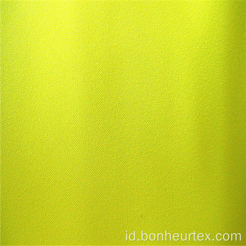 Visibilitas Tinggi Polyester Waterproof PU Coating Fabric